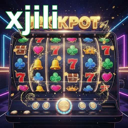 A player enjoying live gaming on a mobile device with vibrant slot games displayed - xjili